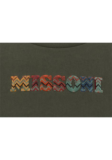T-shirt con stampa MISSONI KIDS | MZ8H31 Z367270J